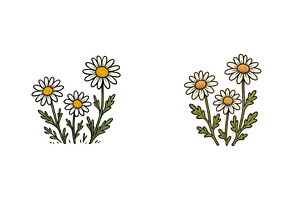 Floral illustration featuring, an Object Illustration by ZinetroN