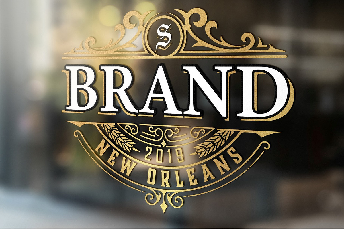 Set of 20 Vintage Logos, a Branding & Logo Template by OneVectorStock (Photo 12 of 21)
