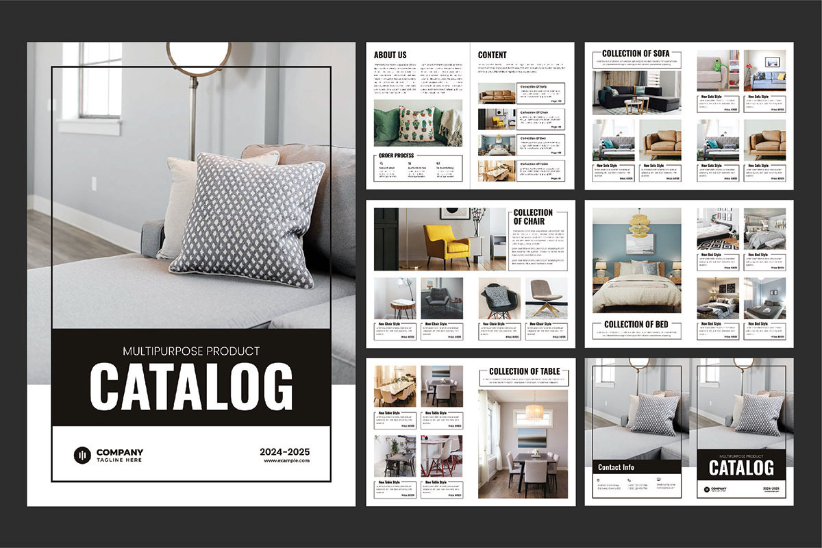 Multipurpose Product Catalog Layout.