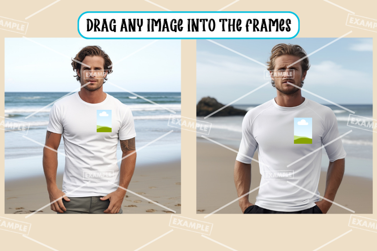 Mens T-Shirt Product Mockup Bundle, an Apparel Mockup by Jay Major Designs (Photo 8 of 11)