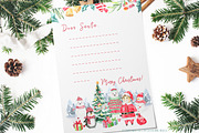 Christmas Tale Watercolor Clipart, an Animal Illustration by Catherine Wheel (Thumbnail 8 of 14)