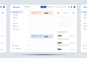 Relendar - Calendar Dashboard, an UI Kit Template by Annora Studio (Thumbnail 6 of 6)
