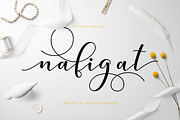 Nafigat Script, a Script Font by Stipline Studios (Thumbnail 6 of 14)