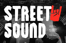 Street Sound - Urban Paper Cut Font