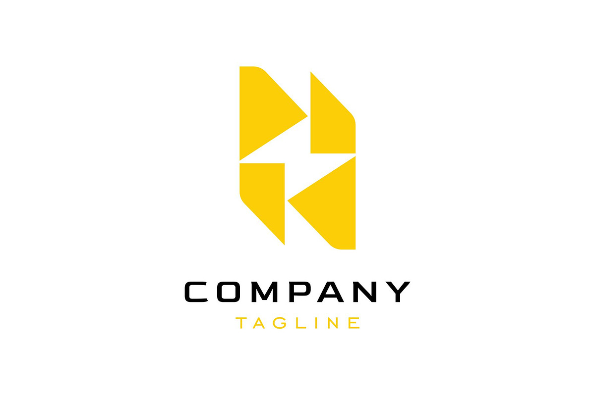 Letter N with Lightning Bolt Logo, a Branding & Logo Template by Buqancreative (Photo 2 of 2)