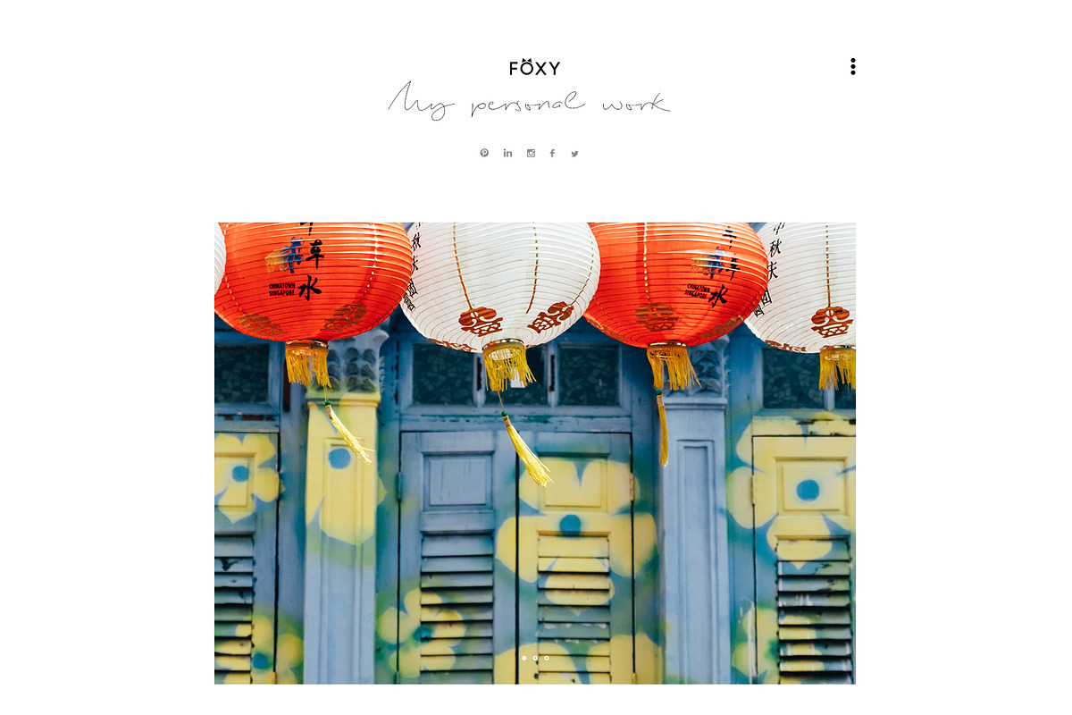 Foxy - Creative WordPress Theme, a WordPress Template by Milo Studio (Photo 8 of 16)