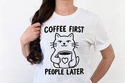 Coffee First People Later C Cat PNG, an Object Graphic by Star Graphic Design (Thumbnail 2 of 10)