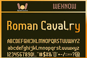 Straightforward font, a Font by weknow (Thumbnail 4 of 8)