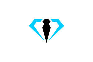 Diamond Consultant Logo Template