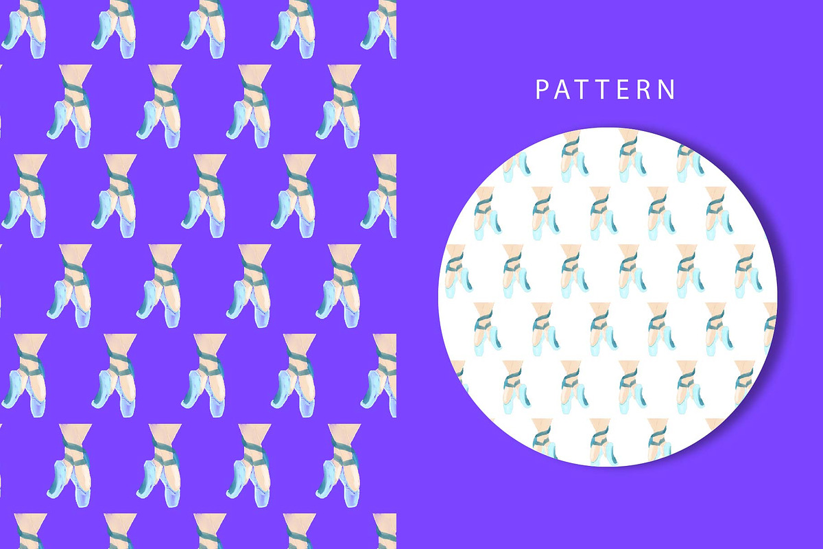 Painting Ballerina Shoes Bundle, a Background Graphic by bungamustia (Photo 11 of 13)