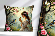 Romantic Collage, a Person Illustration by Sharon Schwalbe (Thumbnail 2 of 4)