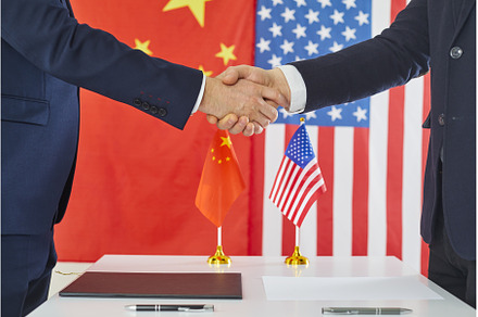 China and USA negotiators reach, a Business Photo by StudioRomantic