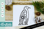 Christmas Mandala Bundle SVG Files, an Illustration by illuztrate (Thumbnail 5 of 12)