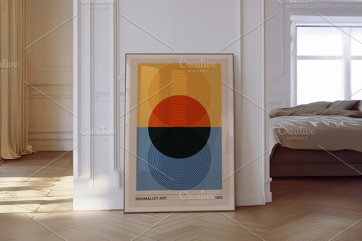 45 Bauhaus Printable Wall Art, a Background Graphic by C Design Studio (Photo 4 of 9)