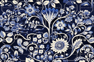 EXOTIC DCOR. Seamless Patterns