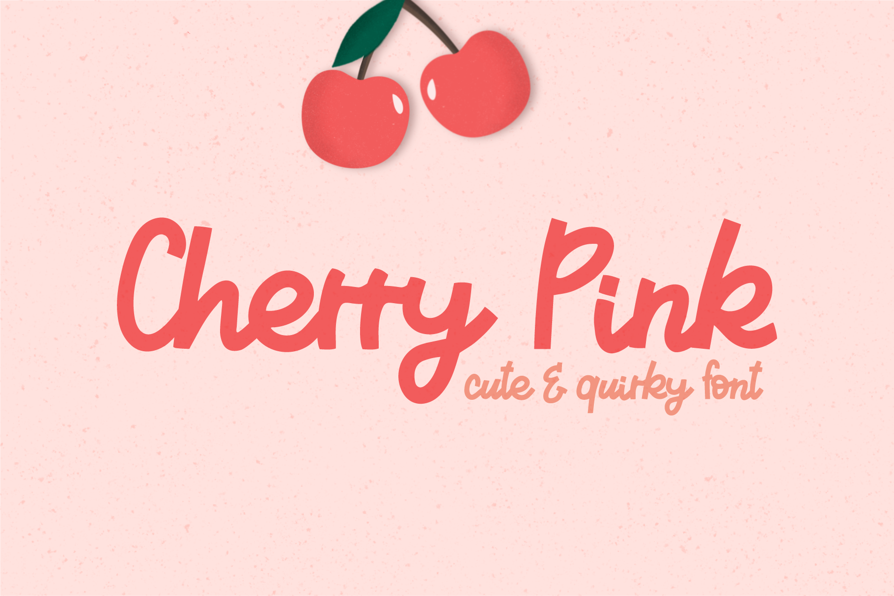 Cherry Pink | Cute & Quirky Kids Font