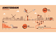 36 City Infographics - Line Style, an Outline Icon by Kursat Unsal (Thumbnail 20 of 37)