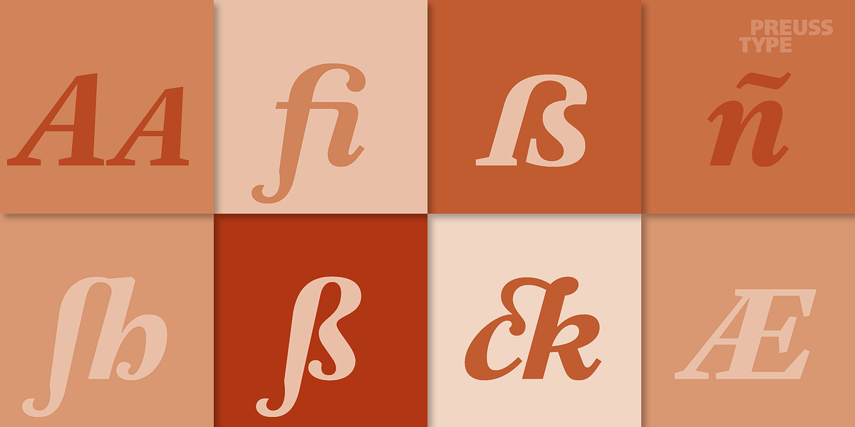 Athanasius PRO, a Serif Font by preussTYPE (Photo 10 of 10)