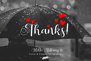 Hello Tiffany - Script Font, a Script Font by HIRO.std (Thumbnail 10 of 10)