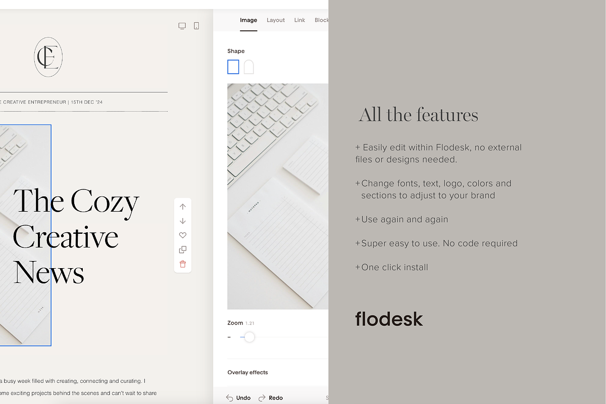 Flodesk Email Template Bundle, an Email Template by Tabitha Emma (Photo 8 of 10)
