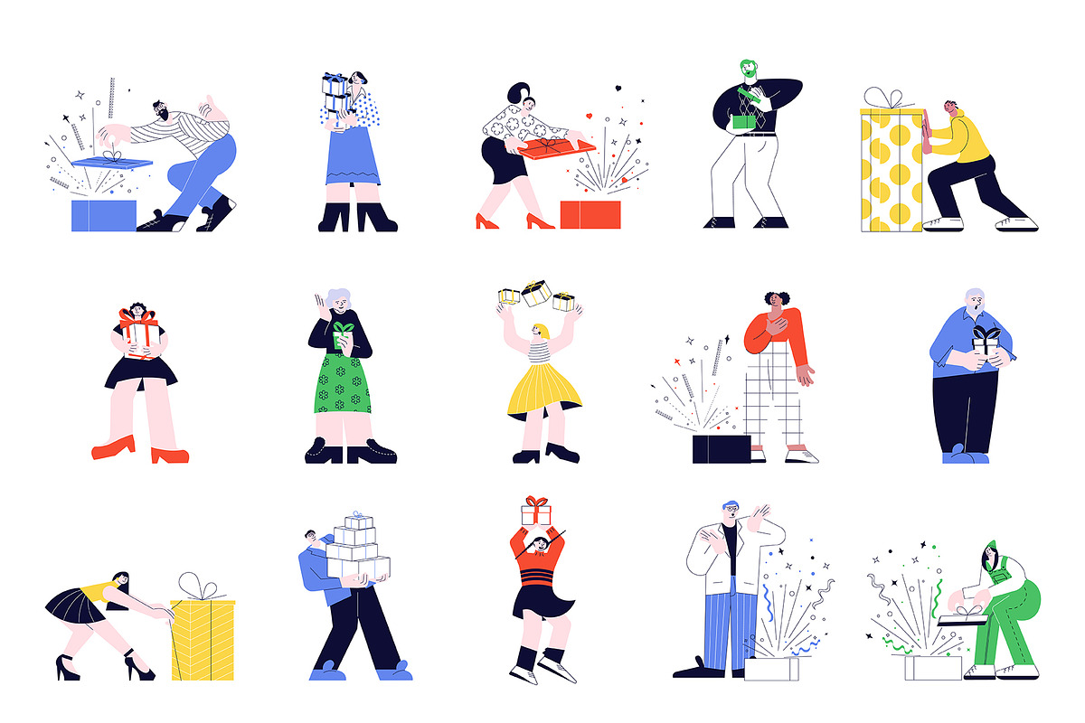 Clip Art  for gift vouchers, an Illustration by Lucky Shop (Photo 2 of 6)