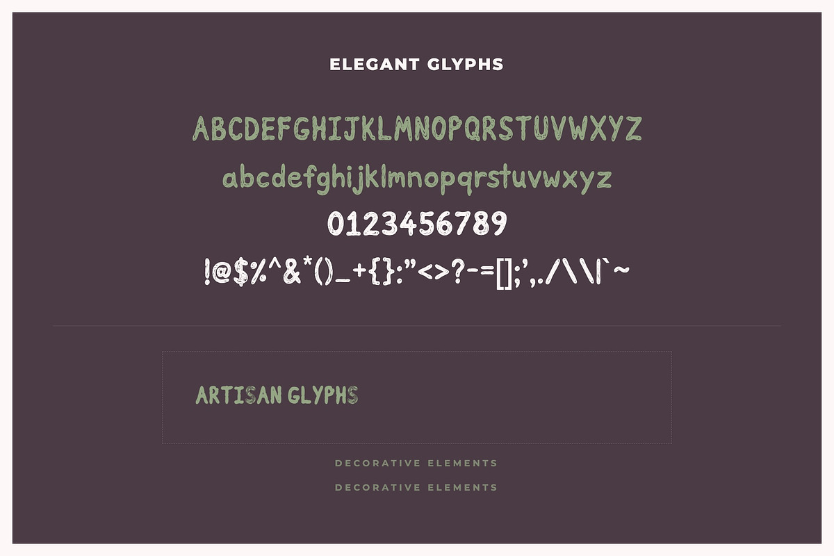 Millefiori Decorative Font, a Handwritten Font by Graphic Spirit (Photo 2 of 8)