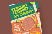 Tennis Tournament Flyer, a Flyer Template by MMPixelCraft (Thumbnail 3 of 4)