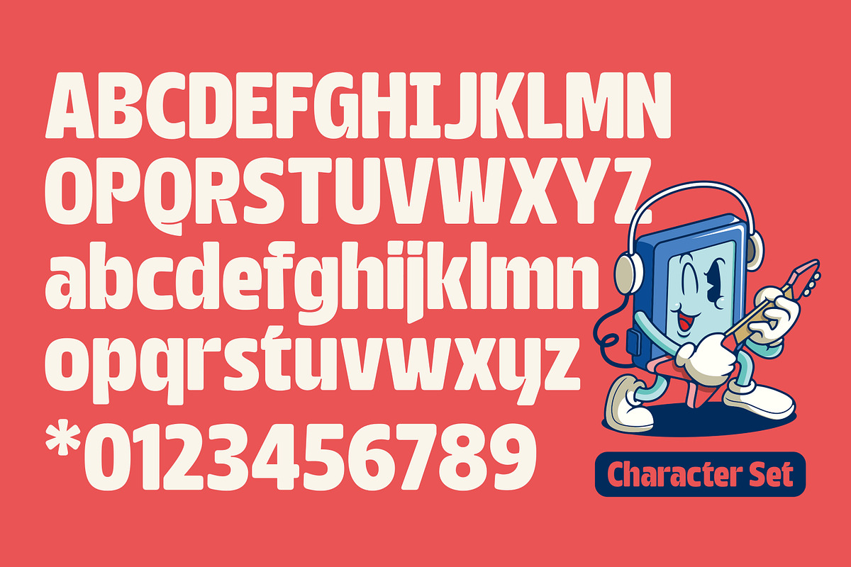 Quarty - Rounded Inktrap Font, a Sans Serif Font by Graptail (Photo 3 of 16)