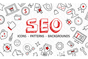SEO Bundle: Icons, Patterns and More, an Outline Icon by Daria Volyanskaya (Thumbnail 1 of 7)