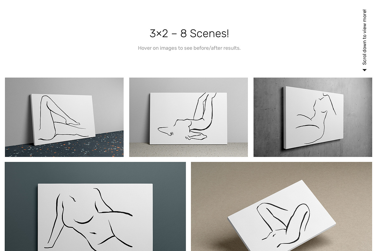 Canvas Mockups - Studio Scenes, a Mockup by Mr.Mockup™ (Photo 7 of 13)