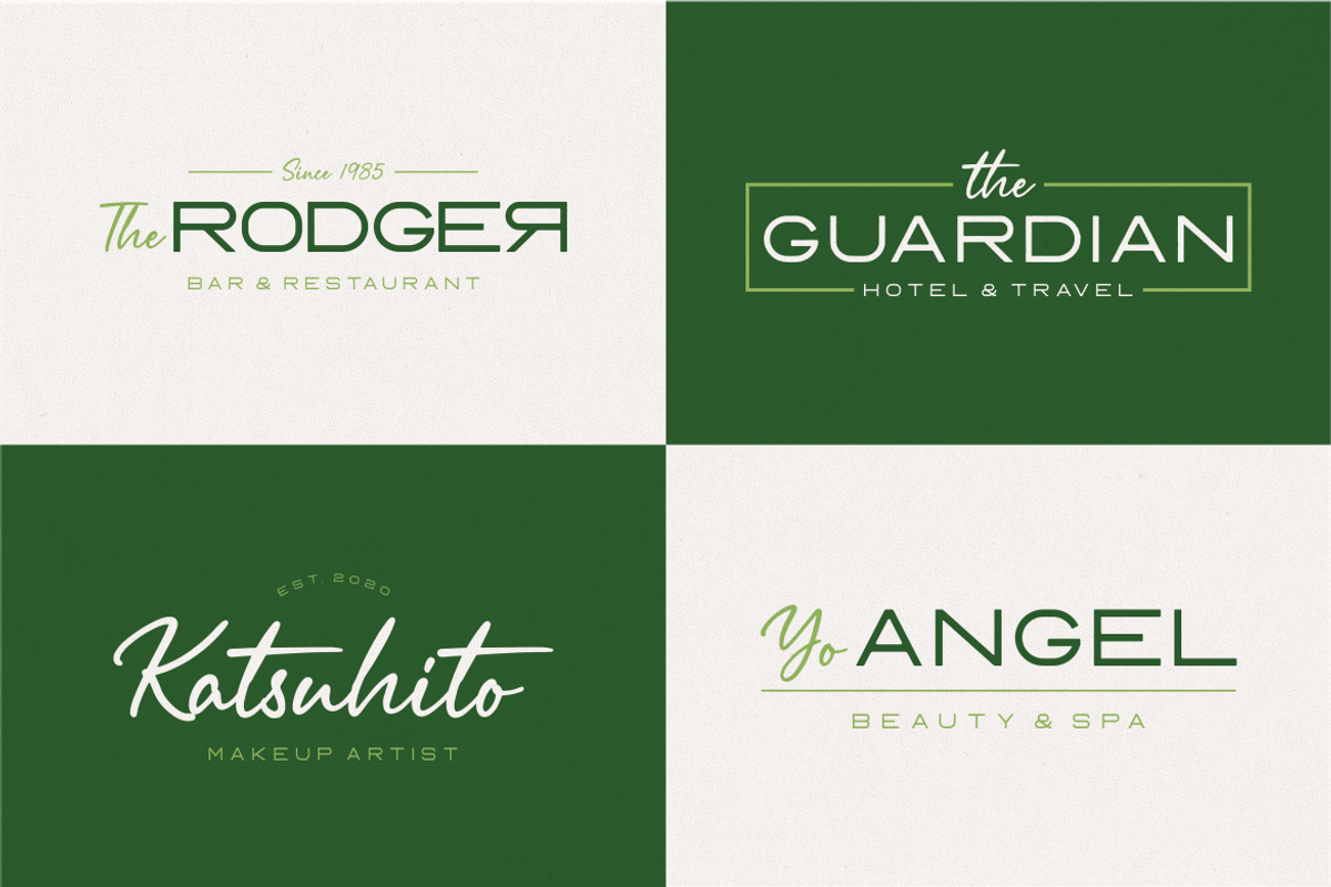 Manta Style Modern Font Duo, a Sans Serif Font by Vilogsign (Photo 4 of 9)