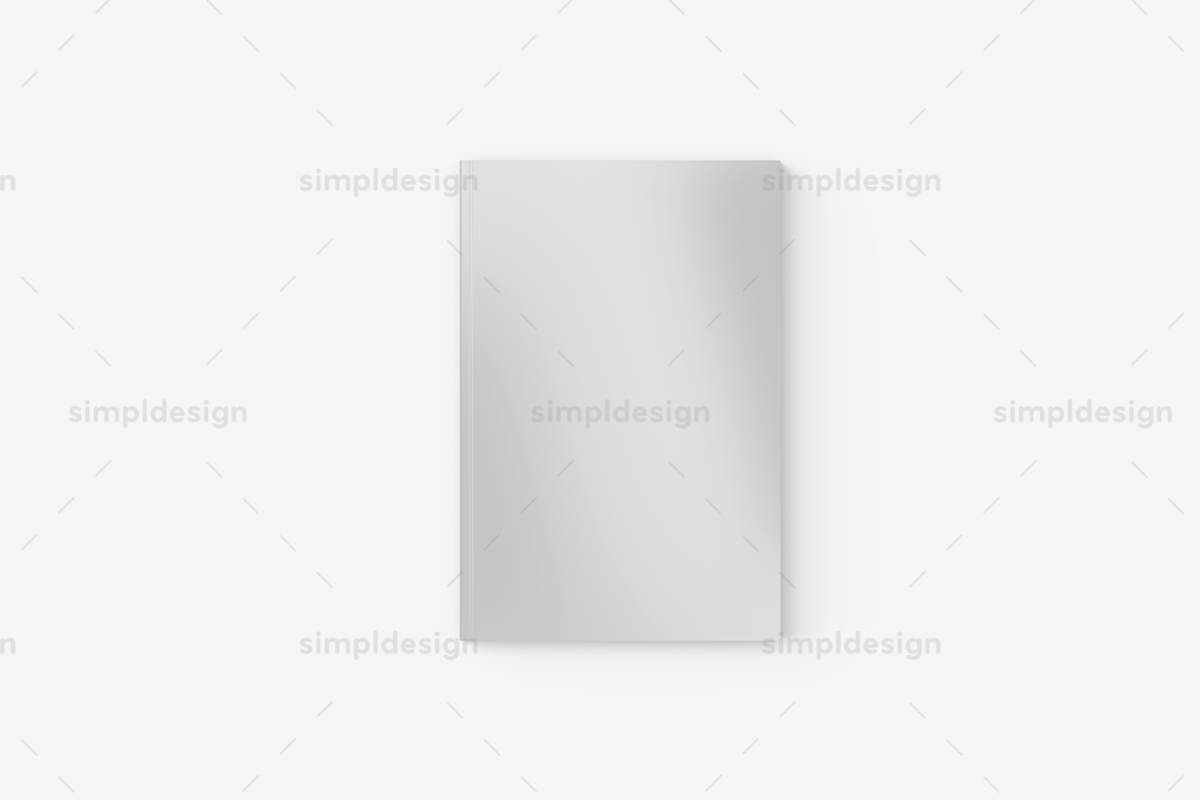 US Royal Softcover Book Mockup, a Books & Magazine Mockup by SimplDesign (Photo 2 of 13)