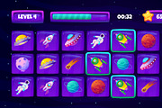 Space game match three. Alien planet, a Technology Illustration by Stock-Smart-Start (Thumbnail 3 of 3)