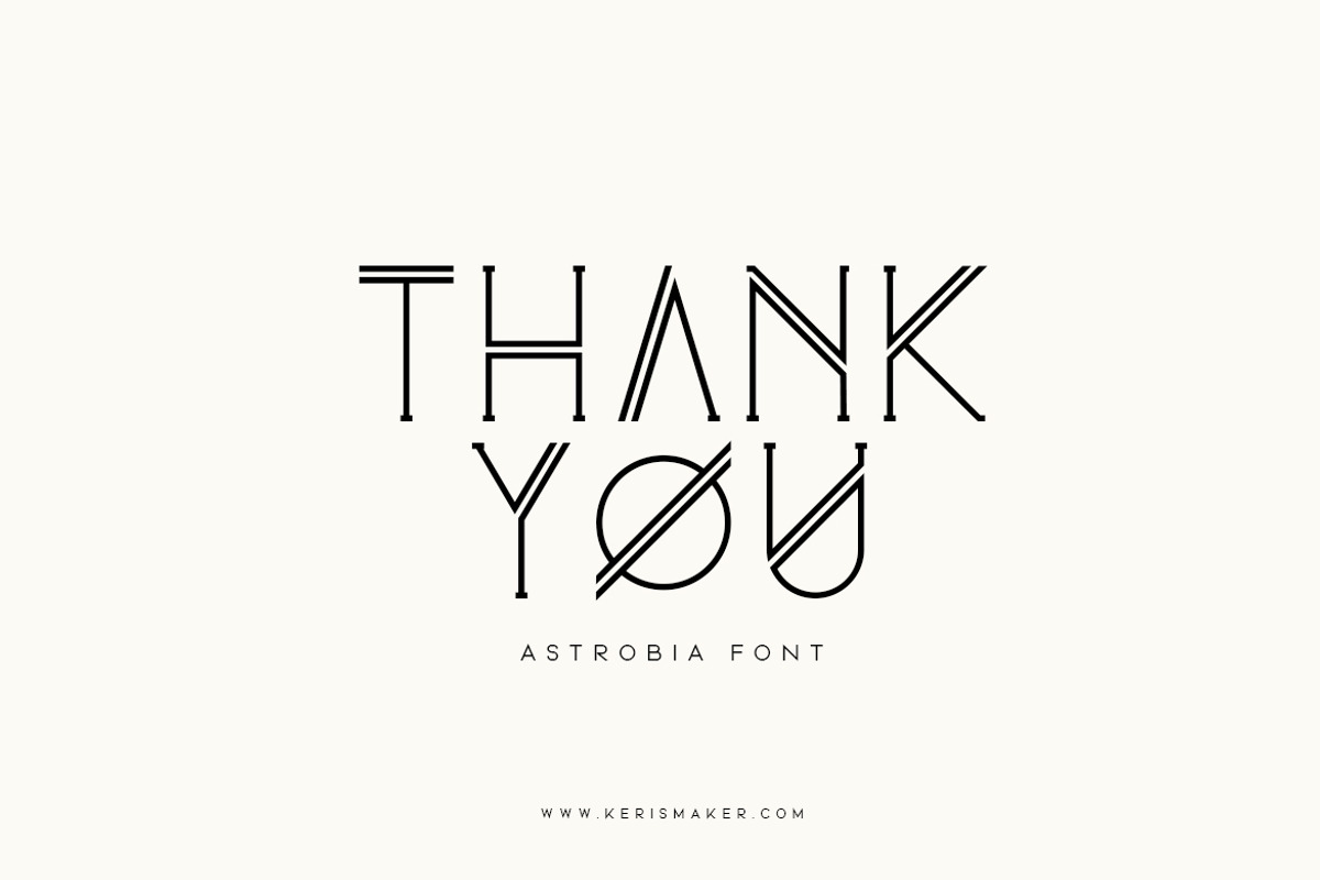 Astrobia Typeface, a Font by kerismaker (Photo 10 of 10)