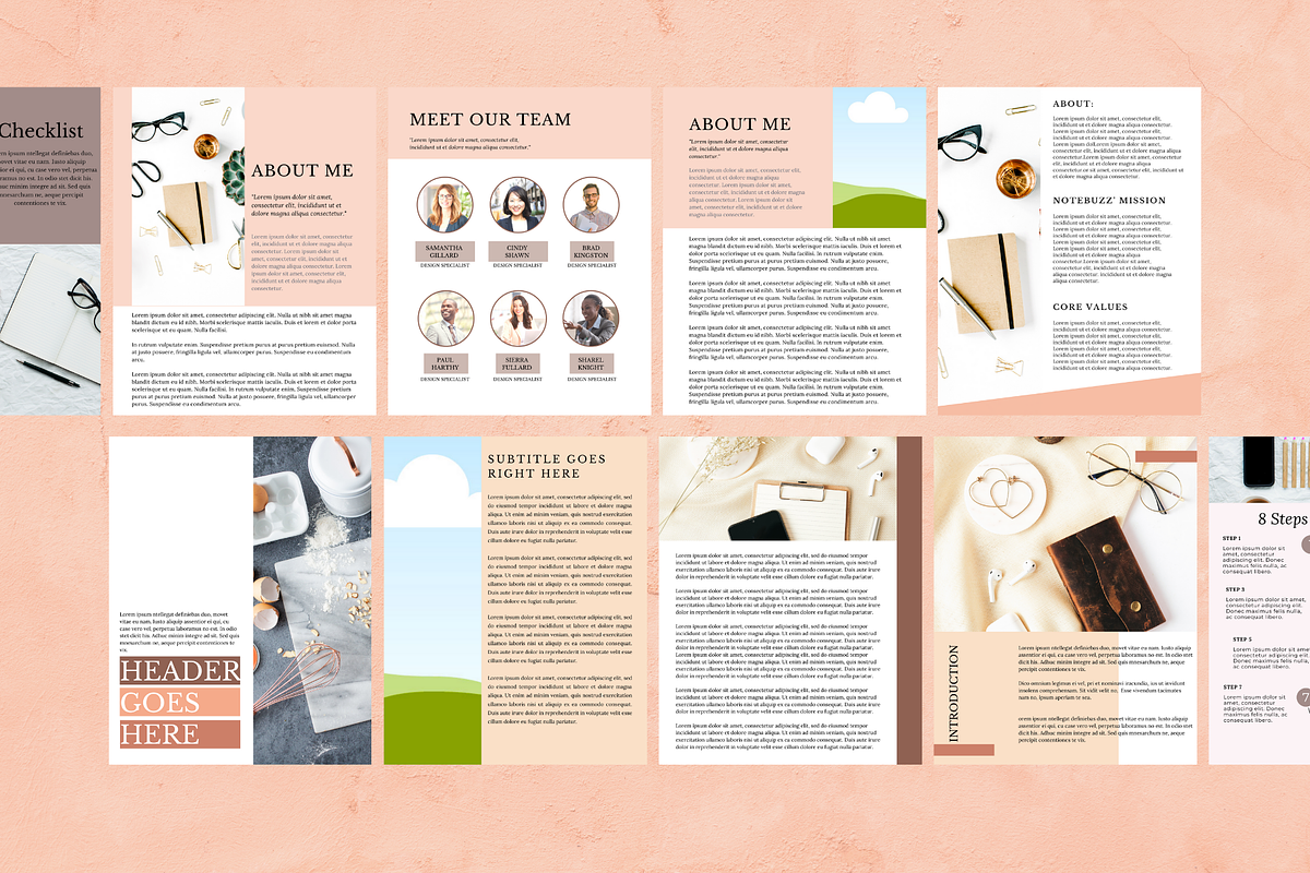 Lead Magnet Canva eBook Template, a Magazine Template by Social Assumptions (Photo 4 of 7)