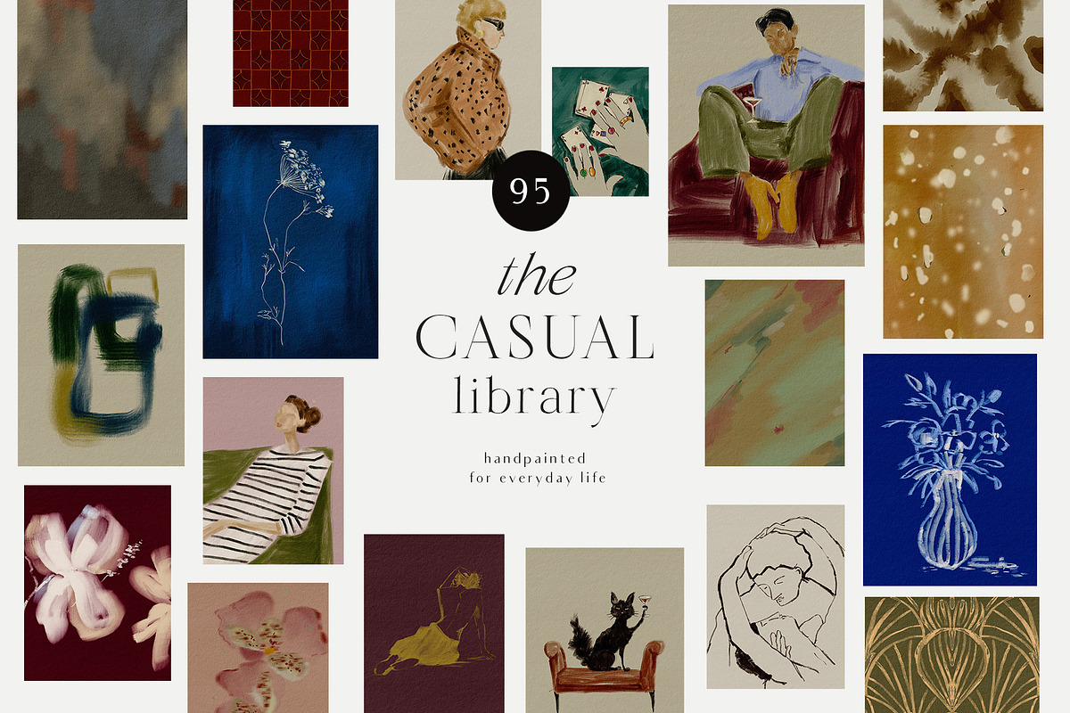 Gallery background prints & posters, a Background Graphic by Grace Noboa Illustrations (Photo 1 of 22)