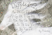 Dappled Quill Handwritten Font, a Handwritten Font by Mneme (Thumbnail 3 of 7)