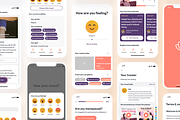 Meno App UI Kit, an UI Kit Template by theBrandLab.io (Thumbnail 3 of 7)