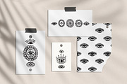 Third eye - illustration and pattern, a Decorative Illustration by Moonflora (Thumbnail 6 of 8)