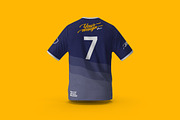 Men's Soccer Jerseys Mockup, a Shirt Mockup by Aprndy85 (Thumbnail 3 of 3)