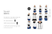 Women Hoodie Mock-ups Set FREE DEMO, a Books & Magazine Mockup by Apparel_Mockups (Thumbnail 8 of 28)