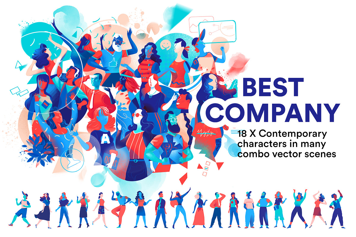 Best Company Collection, a Person Illustration by Hurcastock! (Photo 1 of 13)