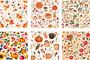 Cozy Fall Digital Paper, a Pattern Graphic by Designking (Thumbnail 4 of 4)