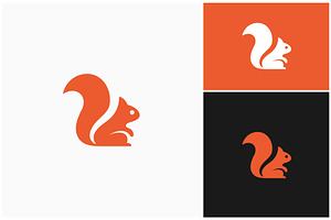 Squirrel Chipmunk Illustration Logo, a Branding & Logo Template by ika trisiana