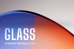 Glass Gradient Backgrounds