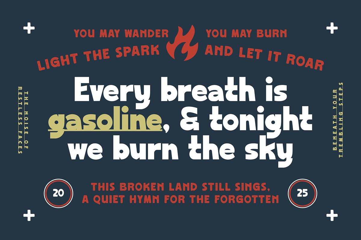 Monta Grande - Vintage Bold Display, a Sans Serif Font by agnyhasyastudio (Photo 6 of 11)