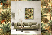 Vintage Palm Tree Repeat Patterns, a Pattern Graphic by Journal Haven (Thumbnail 5 of 5)
