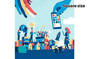 Contemporary Life, a Work Illustration by Hurcastock! (Thumbnail 6 of 6)