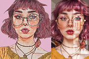 Artistic Retro Photo Effects, an Action Add-On by Amorjesu.com (Thumbnail 7 of 36)