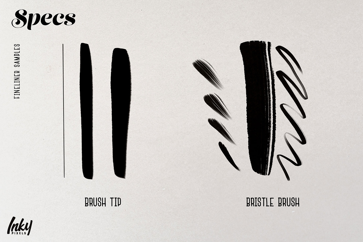 FineLiner Ink Procreate Brushes, a Brush Add-On by Inky Pixels (Photo 9 of 11)